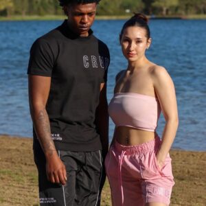 Men's T-Shirt & Nylon Shorts Set designed for comfort and everyday sporty wear