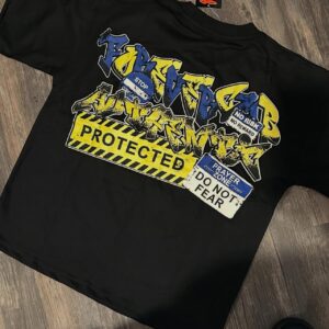 Screen Printed Graphic T-Shirt graphic design on the front