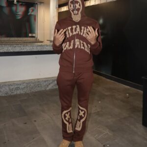 Full-Zip Hoodie & Jogger Set in a modern athletic fit with soft fabric and matching jogger pants for everyday comfort