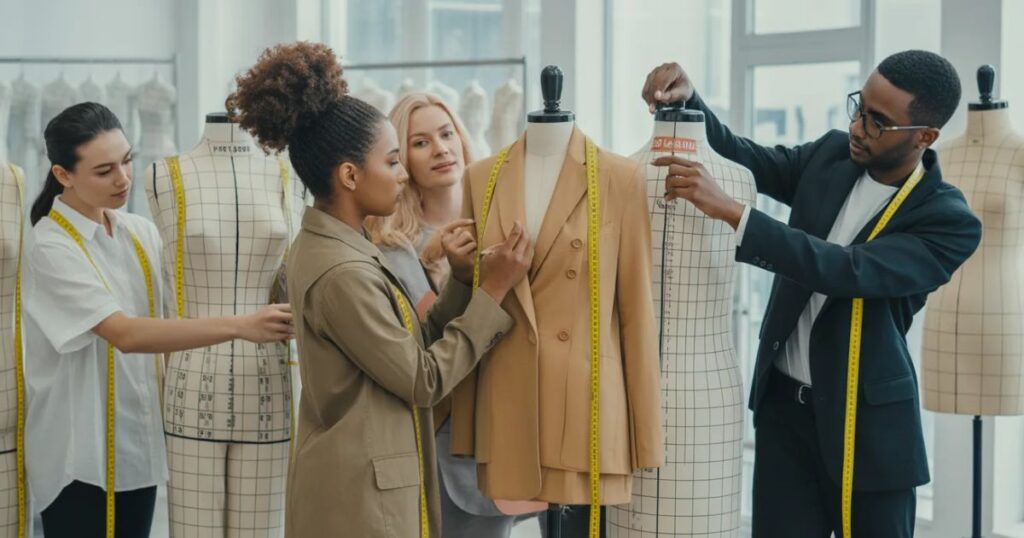 Sizing Guide Chart showing size comparison between small medium and large