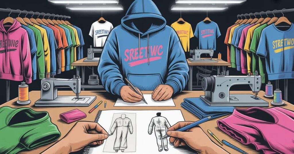 Custom Streetwear Manufacturing final product showcasing modern street fashion style