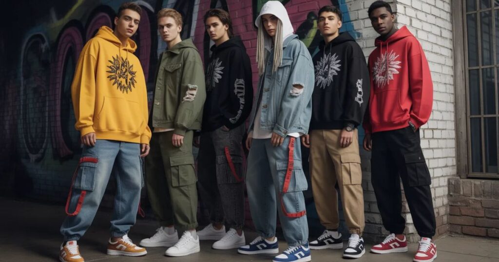 High-Quality Streetwear Garments oversized hoodie in urban fashion style